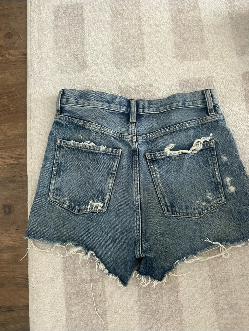 Agolde denim shorts size 27